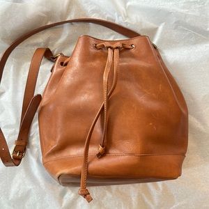 Madewell Drawstring Bucket Bag